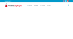 Desktop Screenshot of bennettlanguages.com